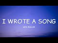 Mae Muller - I Wrote A Song (Lyrics)🎵