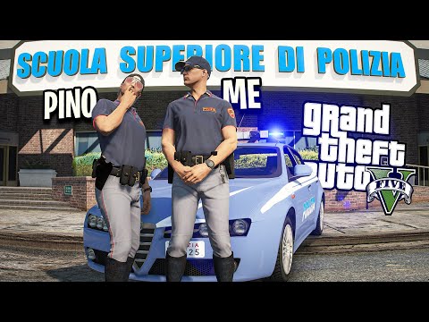 A SCUOLA di POLIZIA con PINO su GTA 5 RP!