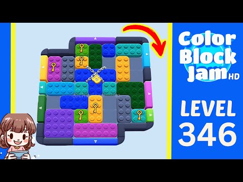 Color Block Jam Level 346 Solution Walkthrough