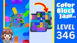 Solution du Niveau 346 de Color Block Jam