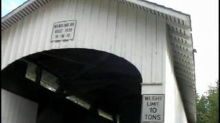 preview picture of video 'Wendling Covered Bridge, Marcola Oregon'