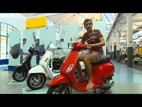 Blue Peter goes to Vespa factory - 06-09-2010