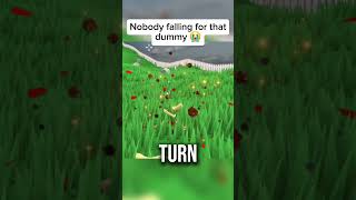 Yeah nobody fall for that dummy 😭 