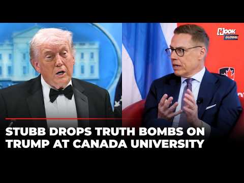 ‘Pressure From US Unifying Europe’: Finland Prez Stubb Drops Truth Bombs On Trump At Canada Uni