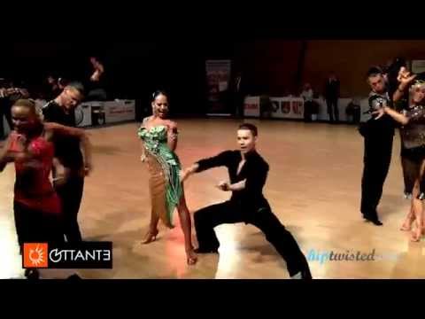 Roman Gerbey - Vera Bondareva, Brno Open 2014, WDSF WO latin, 3. round - chachacha