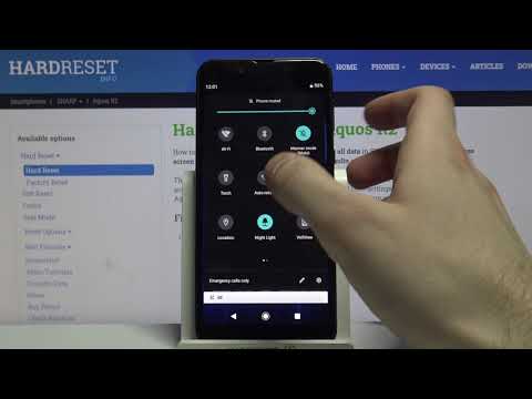 How to Enable Night Mode on SHARP Aquos R2 – Activate Night Mode