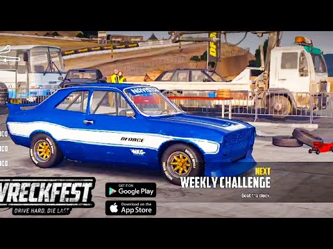 Desert Storm Time Attack Challenge - Wreckfest Mobile | Android Gameplay