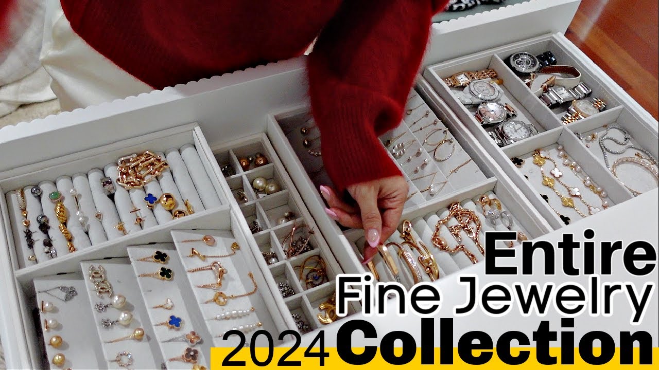 ENTIRE FINE JEWELRY COLLECTION OF 2024 AND SHARING MY TOP 10 CANNOT LIVE WITHOUT PICKS | CHARIS