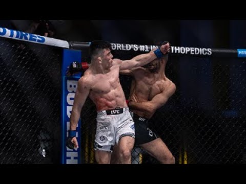 Kevin "El Chino" Vallejos noquea a Giga Chikadze