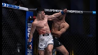 Kevin "Chino" Vallejos noquea a Giga Chikadze