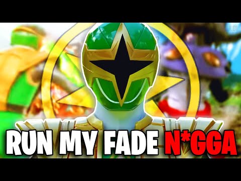 the GREEN SAMURAI RANGER is OVERPOWERED in POWER RANGERS..