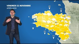 Illustration de l'actualité La météo de votre vendredi 21 novembre 2025