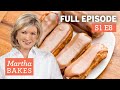 Martha Stewart Makes Puff Pastry 3 Ways (Éclair, Creme Puffs) | Martha Bakes S1E8 