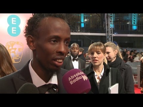 Barkhad Abdi (Captain Phillips) interview - BAFTAs 2014