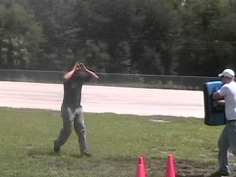 McGee gets sprayed 2011