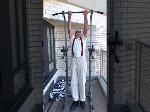 Old Guy, 84 Does 14 Chin Ups