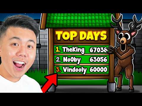 Losing my Sanity Getting on the LEADERBOARD in 99 Nights in the Forest!