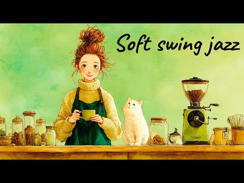 Dreamy Soft Swing Jazz ☁️ Cozy Morning Café Music & Gentle 1940s Jazz