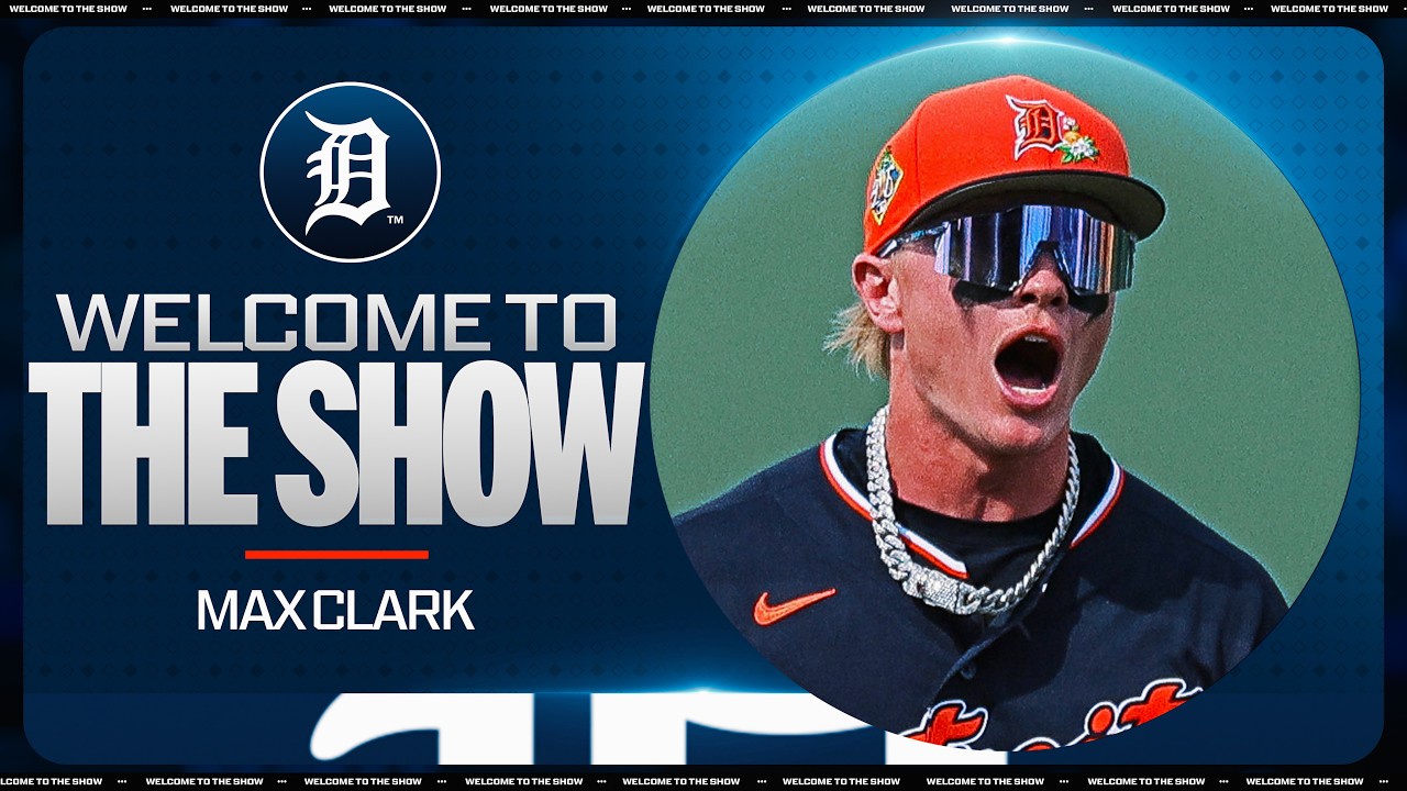 First career MLB hit for Tigers rookie Max Clark and he's all smiles 😃 | MLB Highlights