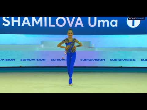 Uma Shamilova Junior Clubs Qual 28,600 - European Championships Tel-Aviv 2022