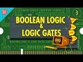 Boolean Logic Logic Gates Crash Course Computer Science 3