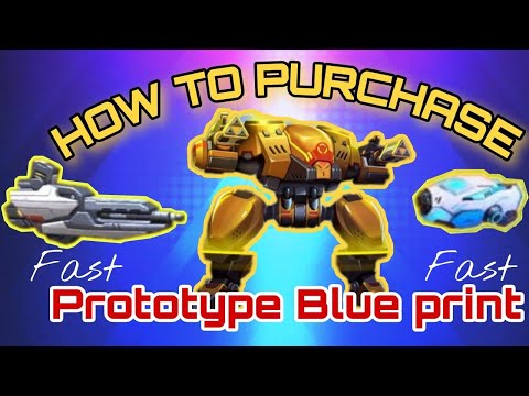 How To Purchase😅 Prototype Blue print IN  MECH ARENA | Mech Arena: Robot Showdown
