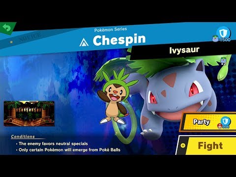 538. Chespin - Fair Spirit Battle - Super Smash Bros. Ultimate