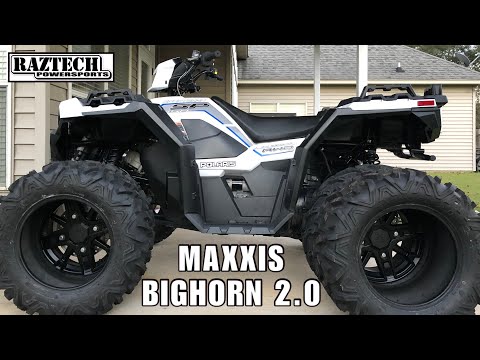 Polaris Sportsman 850 Tire Upgrade! ~ CHEAP OEM TAKE OFFS ~ BIGHORN 2.0!
