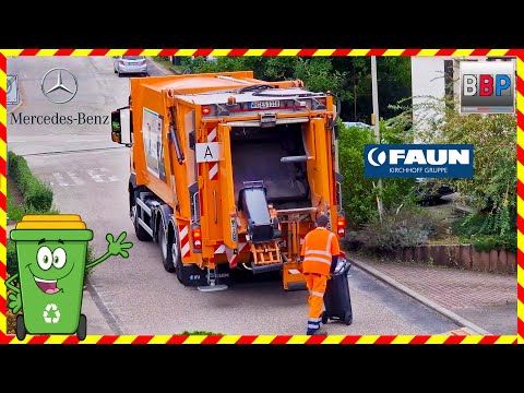 Mercedes-Benz ANTOS FAUN Variopress Müllwagen / Garbage Truck, Weiler zum Stein, 2023.
