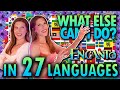 1 GIRL 27 LANGUAGES What Else Can I Do Encanto Multi Language Cover By Eline Vera