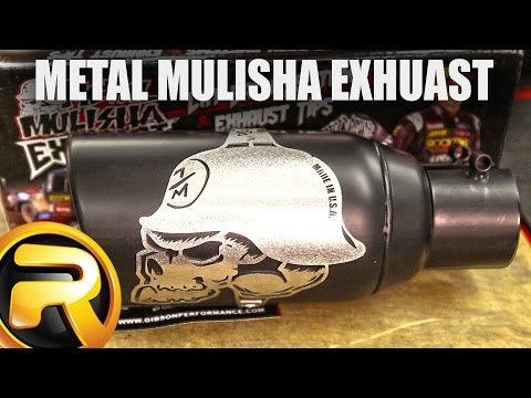 Gibson Metal Mulisha Exhaust Tips - Fast Facts