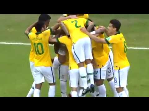 Goal Dante - Brazil vs Italia - Confederations Cup 22-06-2013