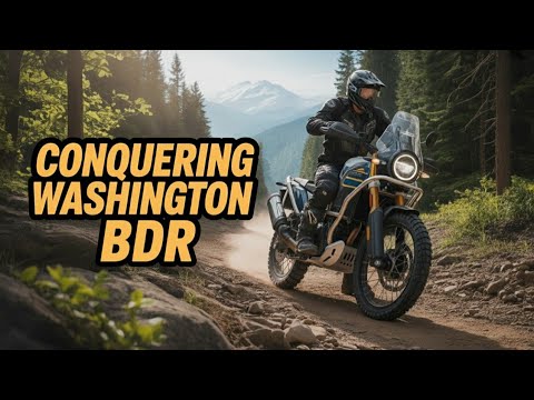 Exploring Washington's Backcountry Discovery Route on ADVENTURE bikes!