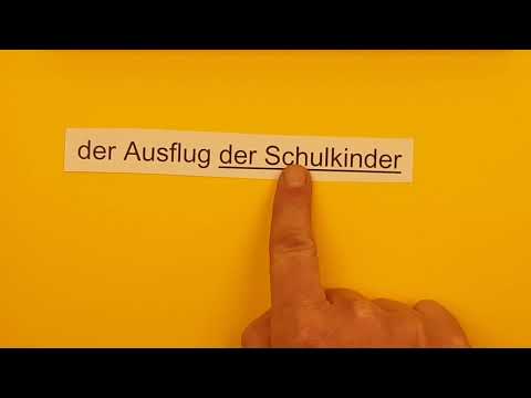Attribute: Das Genitivattribut und die präpositionale Wortgruppe