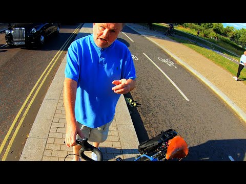 COMPLETE MELTDOWN - Cabbie calls 999 - Cheap Shorts, Cheap Bike - LO67CPF
