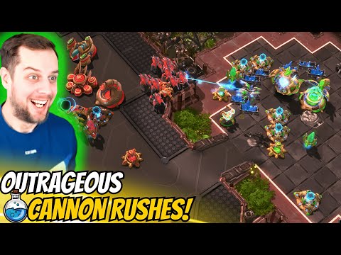 WHO CANNON RUSHES A CANNON RUSHER?! | Cannon Rush in Grandmaster #10 StarCraft 2