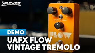 Video thumbnail for UAFX Flow: Vintage Tremolo Style, Modern Sound-shaping Control by Sweetwater