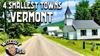 4 SMALLEST Towns in VERMONT