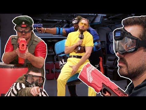 Barstool Sports Nerf Battle Erupts in Chaos