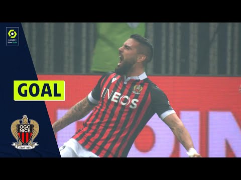 Goal Andy DELORT (88' - OGCN) OGC NICE - PARIS SAINT-GERMAIN (1-0) 21/22