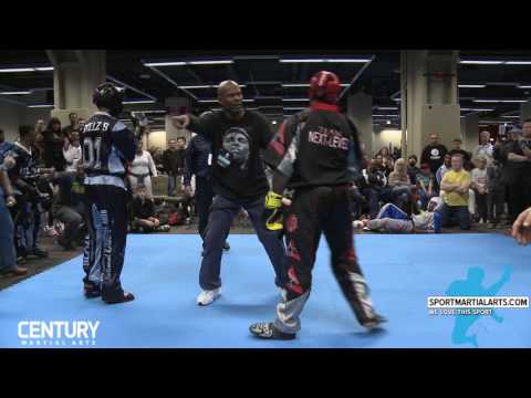 Troy Binns vs Anthony Merricks = Team Sparring Semi Final Rd 3 - AKA Warrior Cup 2017