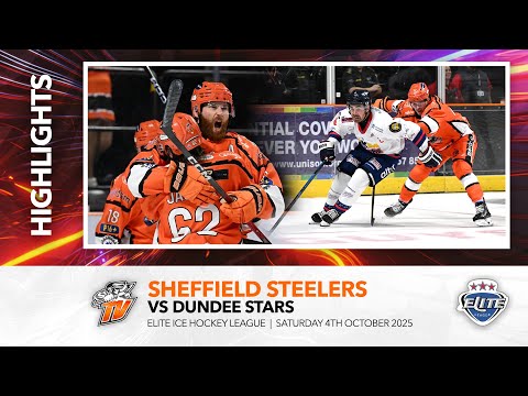 Sheffield Steelers v Dundee Stars - EIHL - 4th October 2025