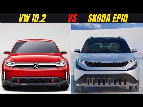 VW ID.2 All vs. Skoda Epiq 2026 – Which is the better compact electric car?