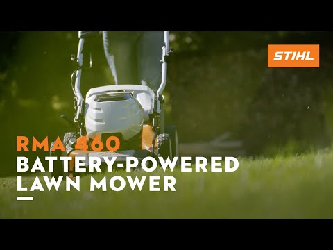 New Stihl RMA 460 19 in. Push w o Battery Charger Orange Lawn
