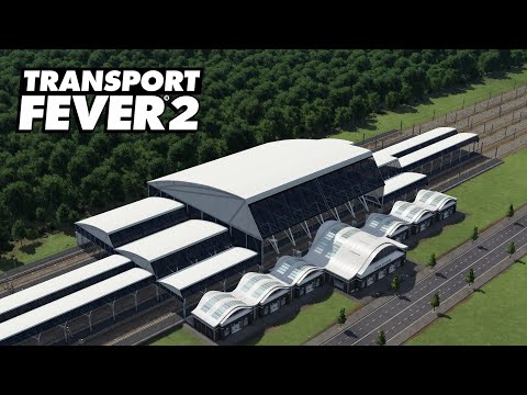 Transport Fever 2 [Mod Presentation] Modular Station Roof