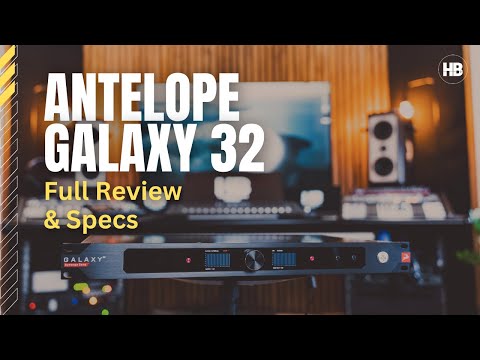 Antelope Audio - Galaxy 32 Synergy Core | 32-CHANNEL AUDIO INTERFACE WITH DANTE, HDX AND THUNDERBOLT 3 image 6