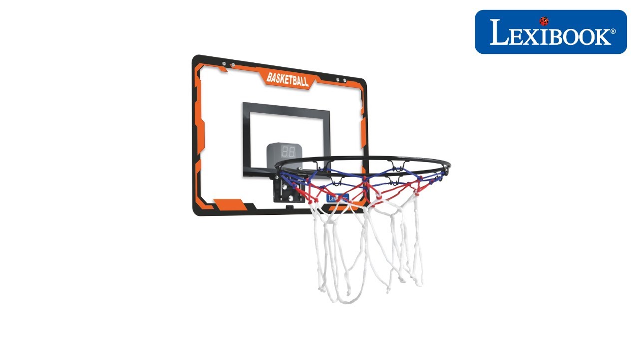 Lexibook Basketballkorb mit Punktezähler 45 x 30 x 3.8 cm Lexibook Basketballkorb mit Punktezähler 45 x 30 x 3.8 cm