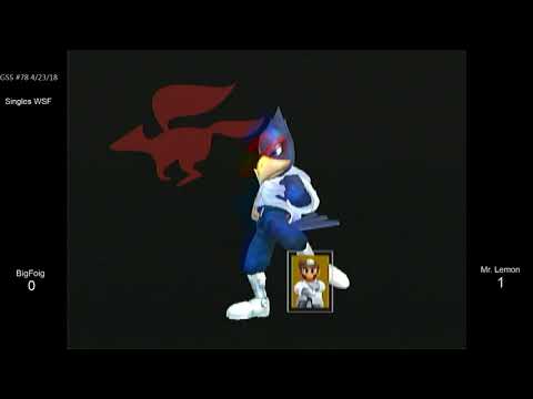 GSS 78 SSBM - BigFoig (Falco) vs. Mr. Lemon (Dr. Mario) - Melee WSF