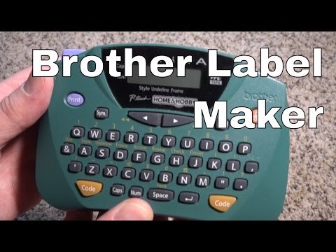 Brother Print Label Maker | PT-65 P-Touch | Uma revisão prática