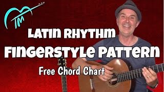 Rumba Latin Rhythm Pattern - Fingerstyle Guitar Lesson w/TAB